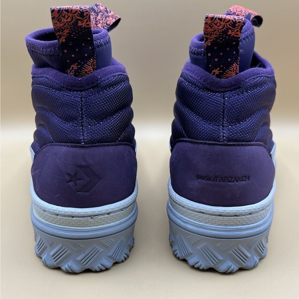 Converse Pro Leather‎ X2 Trek Hi Purple Paria Faraneh - Women's Size 6.5 USED - Picture 4 of 8